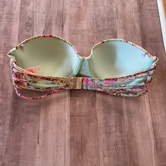 NWT Victoria's Secret 34C Bandeau Bikini Top - Picture 4 of 5